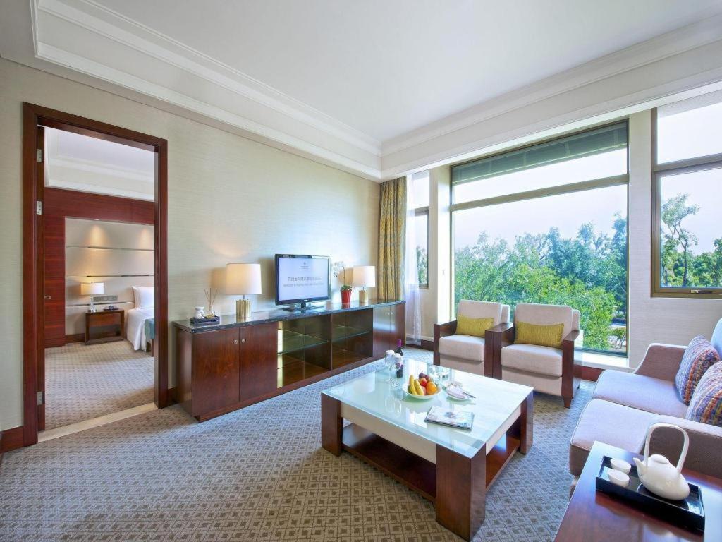Suzhou Jinji Lake Grand Hotel Zewnętrze zdjęcie
